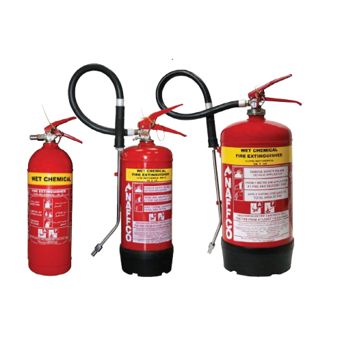 6 LTR. WET CHEMICAL FIRE EXTINGUISHER - CE,KITEMARK & MED NKE6 SHIELD ...